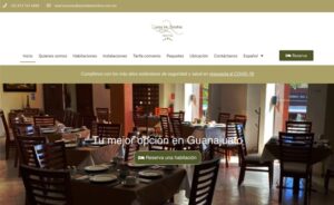 Diseño de sitio web para hoteles