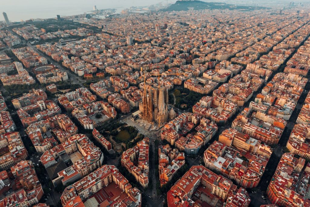 Foto de Características del Paisaje urbano de barcelona